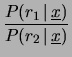 $ \underline{x}$