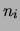 $\displaystyle e^{-N\,T\,r}\,r^{\sum_in_ix_i}\,,$