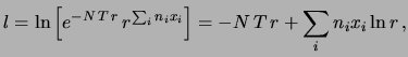 $ f(r\,\vert\,\underline{x})/f_\circ(r)$