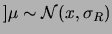 $\displaystyle \sigma(\mu)=\sigma(X)=\sigma_r\,.$