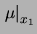 $ x\pm\sigma_r$