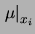 $\displaystyle \left.\mu\right\vert _{x_2}$
