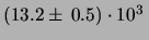 $ \pm 500\,$