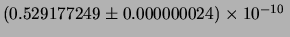 $ (13.2\pm\, 0.5)\,$
