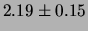 $ 1.02\pm 0.10$