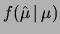 $ \widehat{\mu}_i$