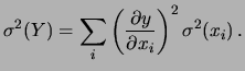 $ Y=Y(X_1, X_2,\ldots,$