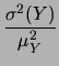 $\displaystyle \sigma^2(Y)$
