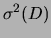 $ D=\mu_1-\mu_2$