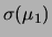 $ \rho(\mu_1,\mu_2)=0$
