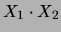 $ X_1-X_2$