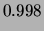 $\displaystyle 23.0\pm 0.6\,^\circ$