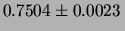 $\displaystyle 3.6 \pm 1.3\,\mu$