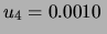 $\displaystyle u_3 = 0.0237\,$