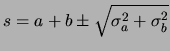 $ Y=d/s$