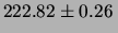 $\displaystyle -52.8\pm 0.8\,$