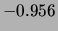 $ -0.91\pm0.08$