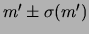$\displaystyle x^\prime = x - \overline{x}\,;$