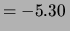 $\displaystyle \frac{(13.00-0.51)\, 10^{-2}\,\mbox{m}}
{(0.820-0.260)\, \mbox{kg}}
= 0.2230\, \frac{\mbox{m}}{\mbox{kg}}\,.$
