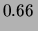 $\displaystyle -0.96 \,.$