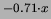 $ y = 1.04 \cdot x^{-2.2}$