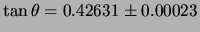 $ d = (13.395 \pm 0.016)\, cm$