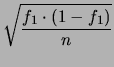 $\displaystyle \frac{n_1 - n_2}{n_1+n_2} = f_1 - f_2$