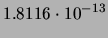 $\displaystyle 5.985\cdot 10^{-7}$