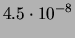 $\displaystyle 0.020 \cdot 10^{-13}$