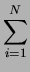 $\displaystyle \sum_{i=1}^N$