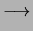 $\displaystyle \longrightarrow$