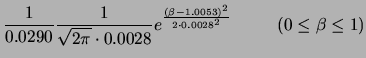 $\displaystyle f(\beta)$