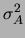 $\displaystyle \sigma^2_B + \sigma^2_C$