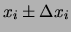 $ \Delta y = \sum_i
\left\vert\frac{\partial y}{\partial x_i}
\right\vert\Delta x_i$