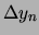 $\displaystyle y_n$