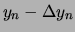 $\displaystyle \sum_{i=1}^n \Delta x_i= n\Delta x$