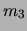$\displaystyle m_3$
