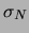 $ \sigma_{N}$