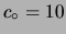 $ c_\circ =10$