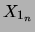 $ X_{1_n}$