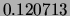 $ 0.120713$
