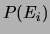 $ P(E_i)$