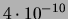 $ 2\cdot 10^{-4}$