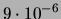 $ 6\cdot 10^{-8}$
