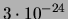 $ 9\cdot 10^{-6}$