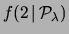 $\displaystyle \frac{\lambda\, e^{-\lambda}}{1}
= \frac{\lambda}{1}\,
f(0\,\vert\,{\cal P}_\lambda)$