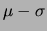 $\displaystyle P(\mu-\sigma\le X \le \mu+\sigma)\,?$