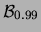 $ {\cal B}_{\frac{1}{10}}$
