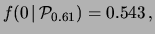 $\displaystyle p_\circ = P(D=0)$