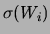 $ (W_i)$